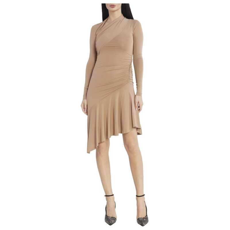 PINKO Beige Viscose Dress, theFeinheit