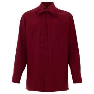 Gucci Bordeaux Wool Shirt