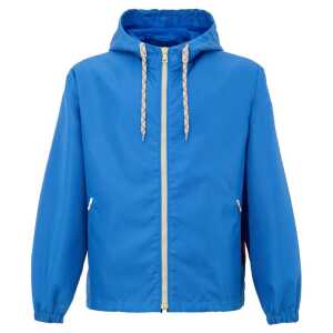 Gucci Light Blue Polyamide Jackets & Coat