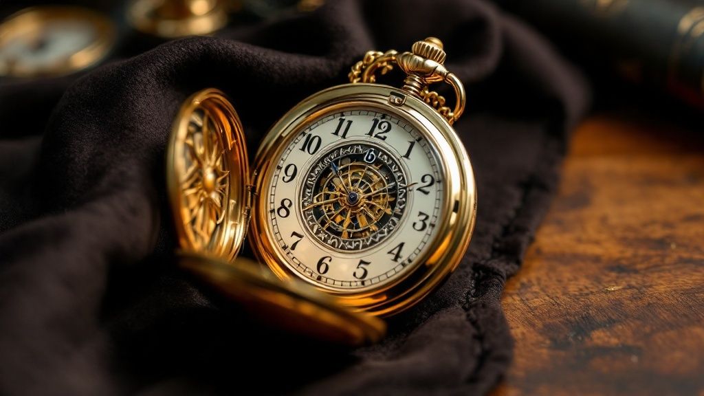 Bulls Eye Pocket Watch A Collectors Perfect Treasure