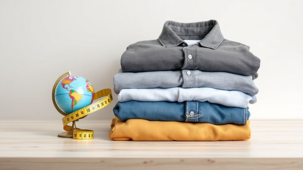 Master International Clothing Size Conversion Easily