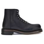 Alexander Mcqueen Studded Leather Ankle Boots