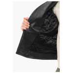 Alexander Mcqueen Vintage Effect Leather Biker Jacket 5