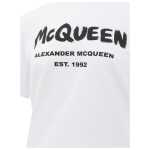 Alexander Mcqueen White Cotton T Shirt 2