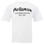 Alexander Mcqueen White Cotton T Shirt 4