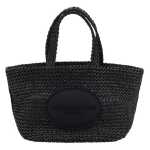 Alexander Wang Punch Small Raffia Handbag
