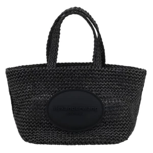 Alexander Wang Punch Small Raffia Handbag