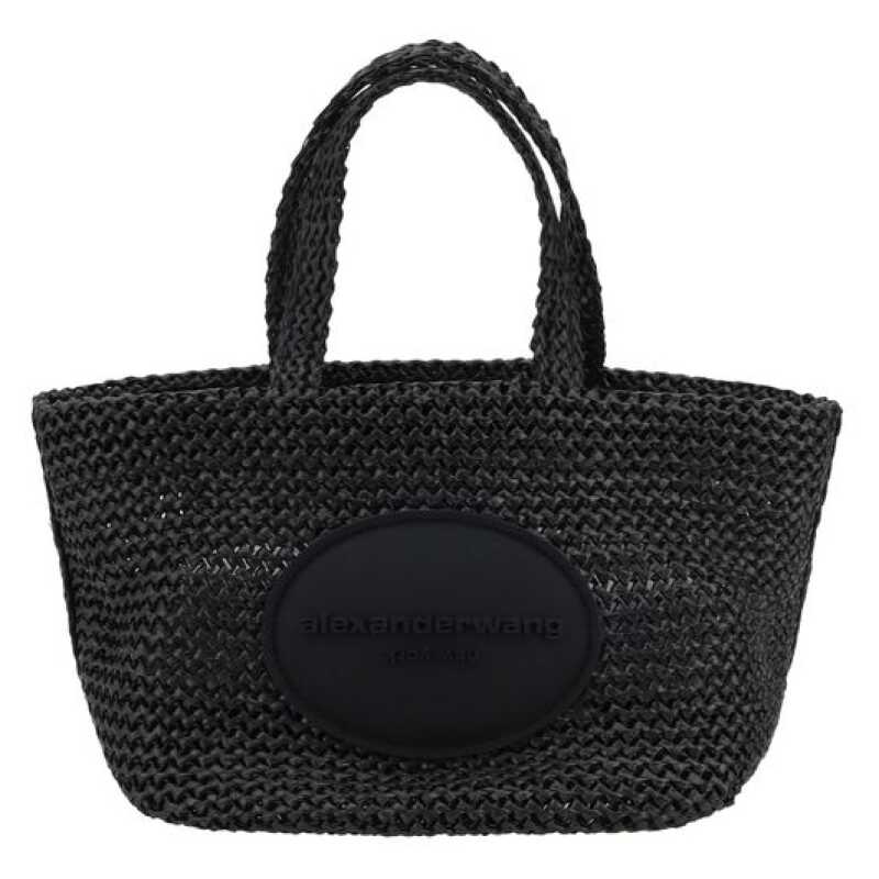 Alexander Wang Punch Small Raffia Handbag, theFeinheit