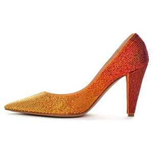 Alexandre Vauthier Bicolor Leather And Satin Pump 2
