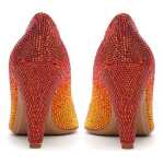 Alexandre Vauthier Bicolor Leather And Satin Pump 4