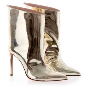 Alexandre Vauthier Multicolor Leather Patent Boot