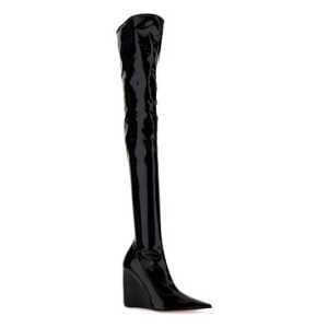 Amina Muaddi Danielle High Boots 2