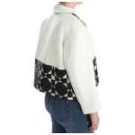 Andrea Pompilio Exclusive Black White Leather Jacket 3