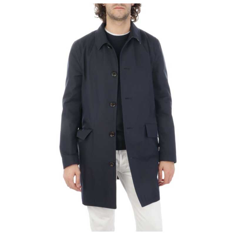 Aquascutum Blue Cotton Jacket, theFeinheit