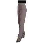 Armani Elegant High Waist Silk Blend Trousers