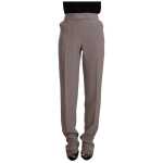 Armani Elegant High Waist Silk Blend Trousers 3