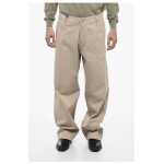 Armani Emporio Stretchy Cotton Wide Leg Pants