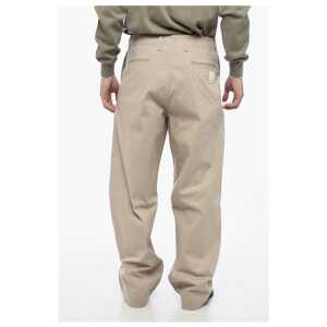 Armani Emporio Stretchy Cotton Wide Leg Pants 2