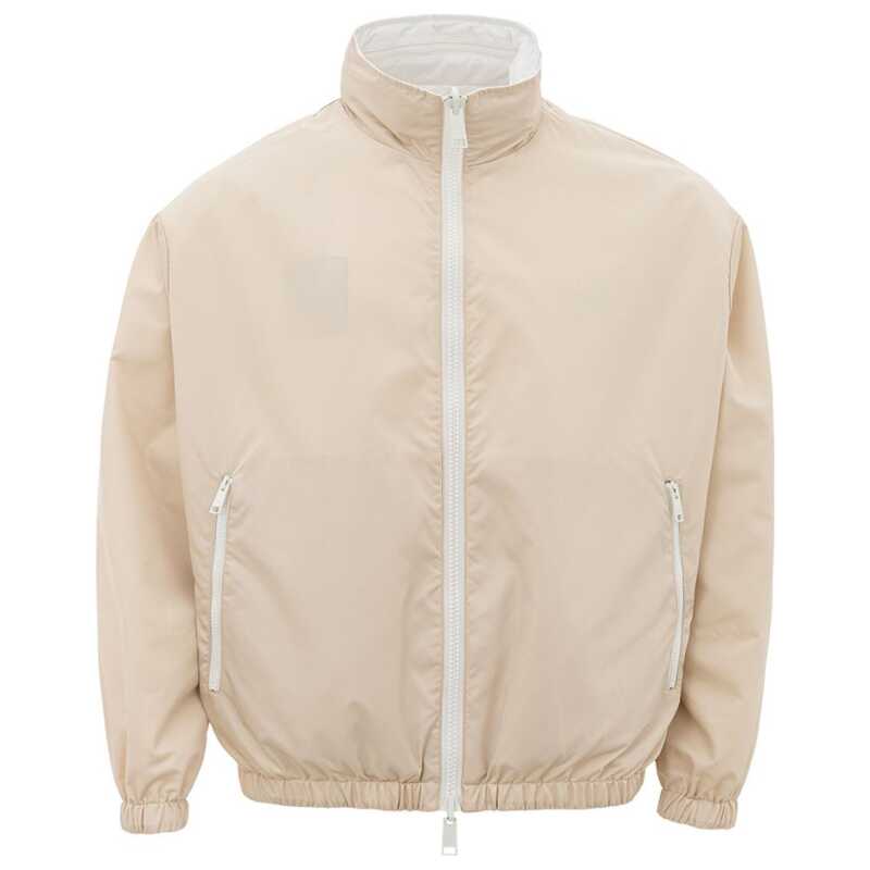Armani Exchange Beige Polyamide Jacket for the Modern Man, theFeinheit