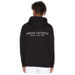 Armani Exchange Black Cotton Hoody
