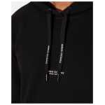 Armani Exchange Black Cotton Hoody 3