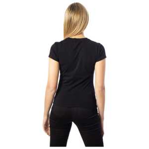 Armani Exchange Black Cotton T Shirt