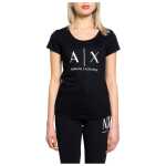 Armani Exchange Black Cotton T Shirt 9