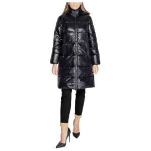Armani Exchange Black Polyamide Jackets Coat