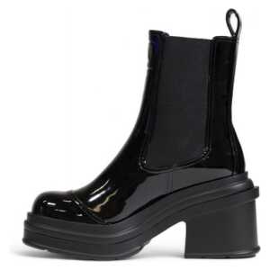 Armani Exchange Black Polyester Ankle