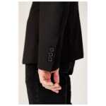 Armani Exchange Black Polyester Blazer 4