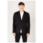 Armani Exchange Black Polyester Blazer 5