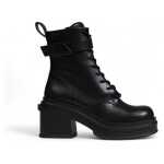 Armani Exchange Black Polyester Boot