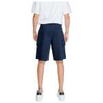 Armani Exchange Blue Cotton Bermuda