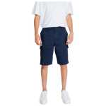 Armani Exchange Blue Cotton Bermuda 4