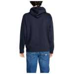 Armani Exchange Blue Cotton Hoody 2