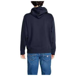 Armani Exchange Blue Cotton Hoody 2