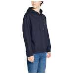 Armani Exchange Blue Cotton Hoody 4