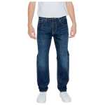 Armani Exchange Blue Cotton Jeans Pant 10