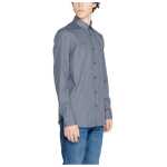 Armani Exchange Blue Cotton Shirt 4