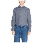 Armani Exchange Blue Cotton Shirt 5
