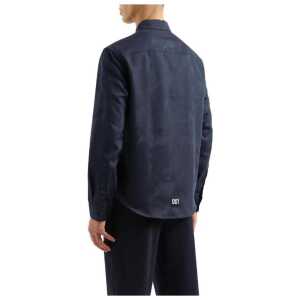 Armani Exchange Blue Cotton Shirt 7
