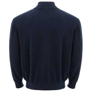 Armani Exchange Blue Cotton Sweater