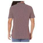 Armani Exchange Bordeaux Cotton Polo Shirt