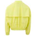 Armani Exchange Chic Yellow Polyamide Jacket For Women
