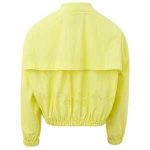 Armani Exchange Chic Yellow Polyamide Jacket For Women