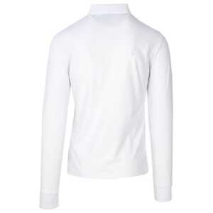 Armani Exchange White Cotton Long Sleeve