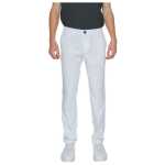 Armani Exchange White Cotton Pant