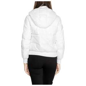 Armani Exchange White Polyamide Jackets Coat 2