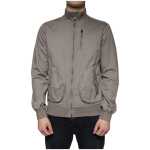 Armani Jeans Brown Cotton Full Zip Bomber Logo Jacket