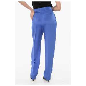 Armani Silk Pleated Pants 2